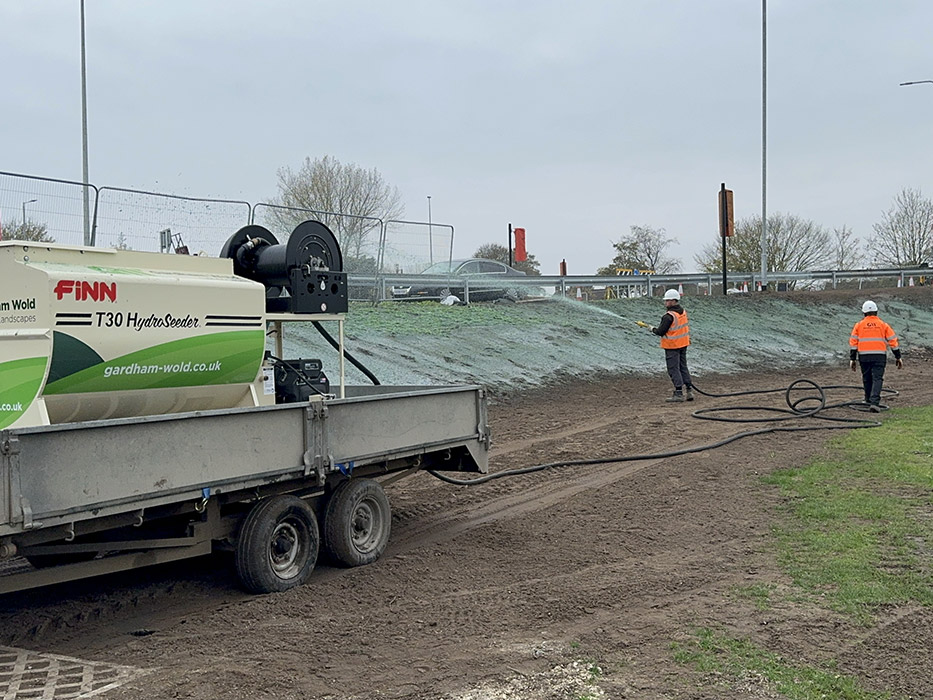 Hydroseeding