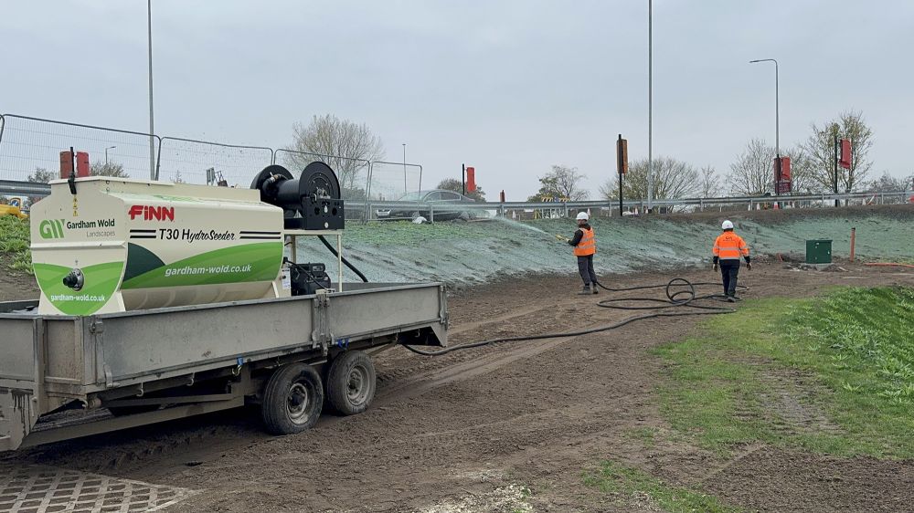 Hydroseeding